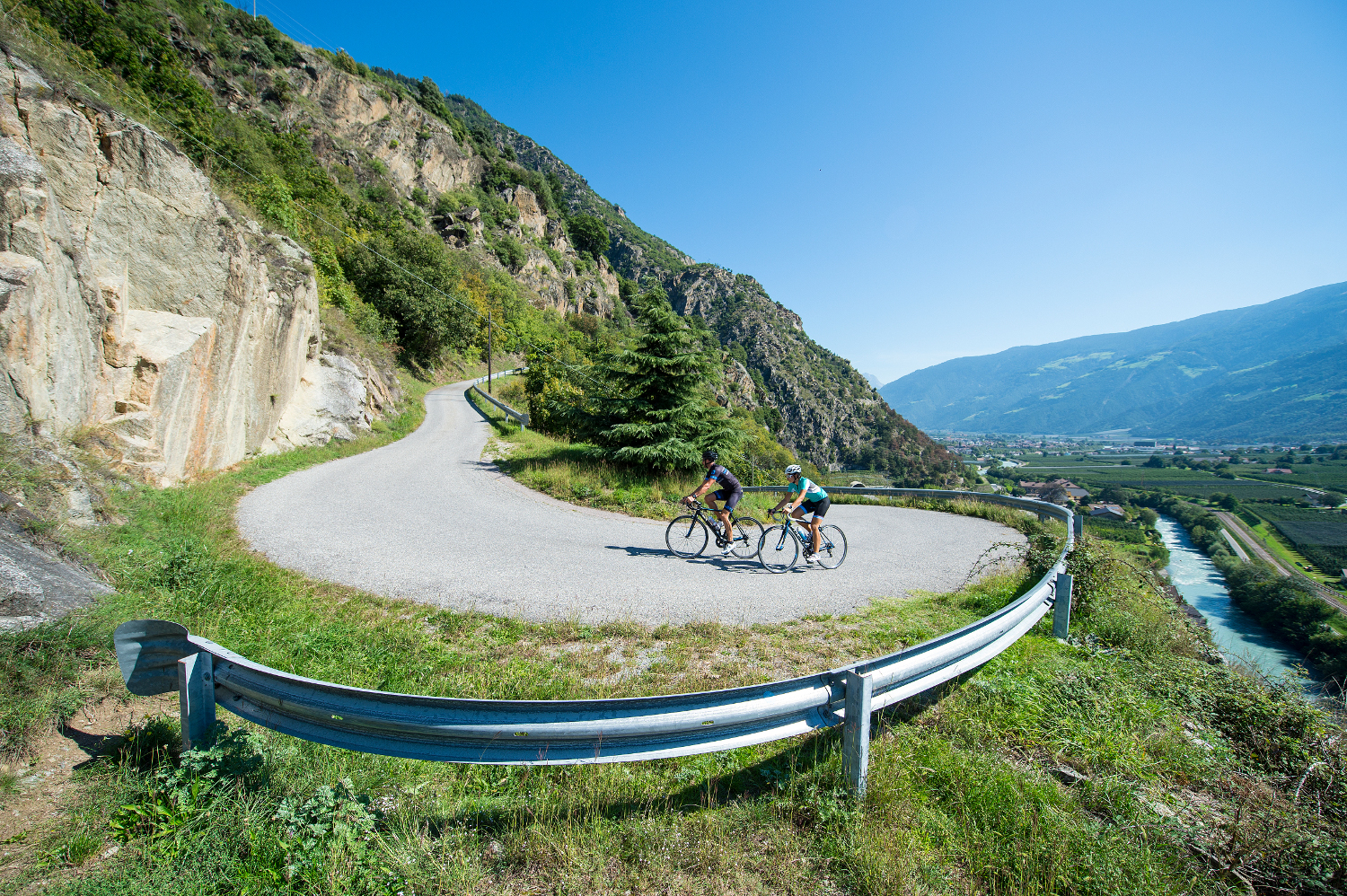 Vinschgau / S&uuml;dtirol Rennrad Tour Naturns Meran